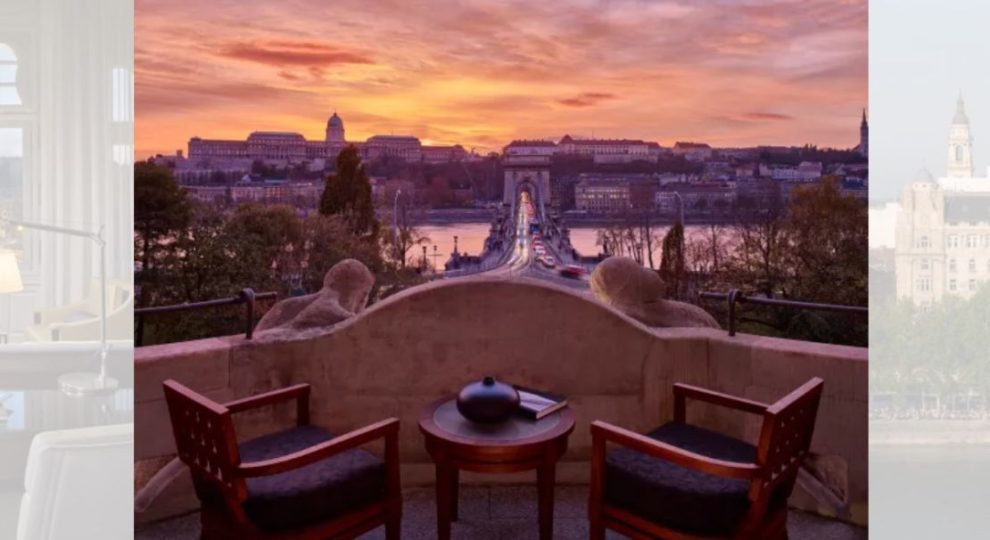 For more than a century, Gresham Palace has dominated the Chain Bridge that connects Buda and Pest, the two sides of the Hungarian capital.