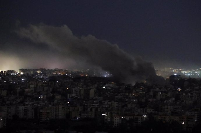 Israeli bombings on Beirut