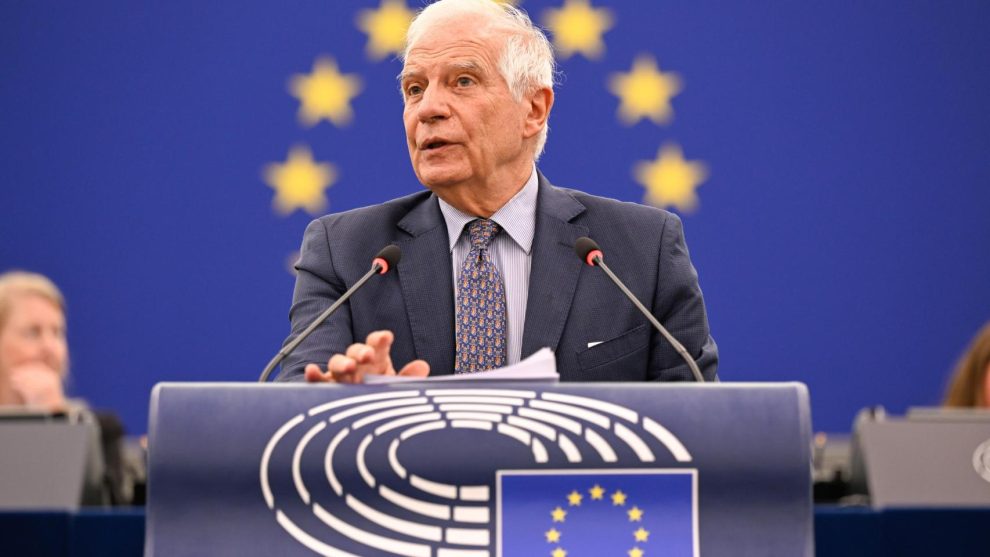 Borrell admits that the EU is "profoundly absent" from the conflict in the Middle East due to its internal divisions