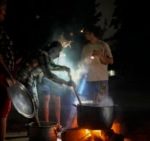 FILE - Residents prepare soup over a stove during a blackout following the failure of a major power plant in Havana, Cuba, on Oct. 19, 2024.