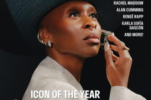 Cynthia Erivo is the icon of the year and cover star of the magazine