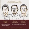 David Baker, Demis Hassabis and John M. Jumper, Nobel Prize in Chemistry 2024