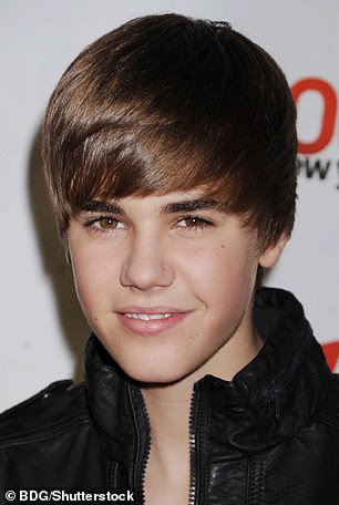 Photo of Justin Bieber in 2010