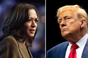 Vice President Kamala Harris and former President Donald Trump.