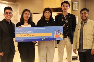 Five student projects were awarded for their innovation