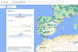 Flood Hub, the Google Maps that warns of floods and floods a week in advance