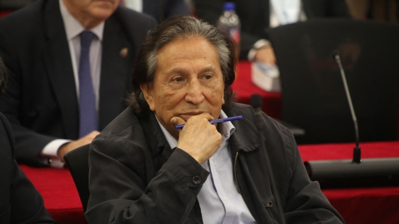 Former Peruvian president Alejandro Toledo is sentenced to 20 years in prison for receiving bribes from Odebrecht