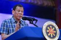 Former Philippine President Rodrigo Duterte announces his candidacy for Mayor of Davao