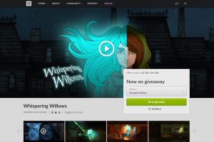 They are giving away free copies of Whispering Willows on GOG