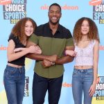 Sofia, Isabel and Michael Strahan