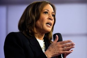 Harris criticizes Trump after John Kelly said the former president praised Hitler