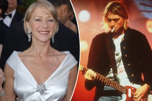 Helen Mirren said it's "sad" that Kurt Cobain was never able to use GPS