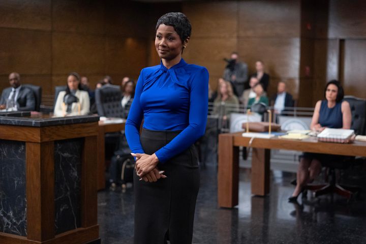 Emayatzy Corinealdi as Jax Stewart in Episode 207 of "Reasonable Doubt."