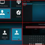 Create new profile on Kodi