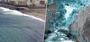 We have found the solution to coastal erosion due to rising sea levels: give it an electric shock