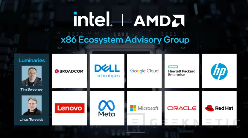 Geeknetic Intel and AMD join forces to create x86 Ecosystem Advisory Group that will improve the x86 architecture for the future 1