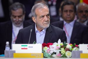 Iranian President Masoud Pezeshkian