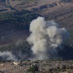 Column of smoke after a bombardment by the Israeli Army against the town of Rayhan, in Lebanon (file)