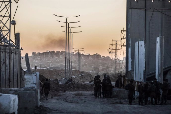 Archive - The Erez Pass, between Israel and the Gaza Strip