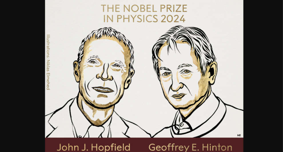 John Hopfield and Geoffrey Hinton win the Nobel Prize in Physics for their contributions to AI