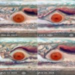 Hubble images allowed scientists to measure the size, shape, brightness and color of the Great Red Spot during a complete oscillation cycle.