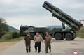 Kim Jong Un inspects North Korean strategic missile base