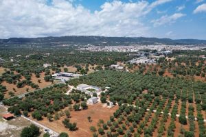 The town of Fasano and its surroundings, near the luxury resort of Borgo Egnazia, site of the G7 summit, on June 4, 2024.