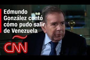 Video Edmundo González told  how he managed to leave Venezuela