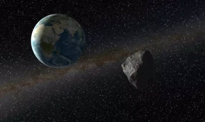 Recreation of an asteroid near Earth