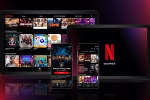 File - Promotional image of the video game service launched by Netflix for iOS and Android.