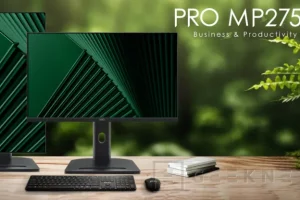 Geeknetic New MSI PRO MP275QPDG monitor with 98W charging, video signal and Dock connecting a single cable 1