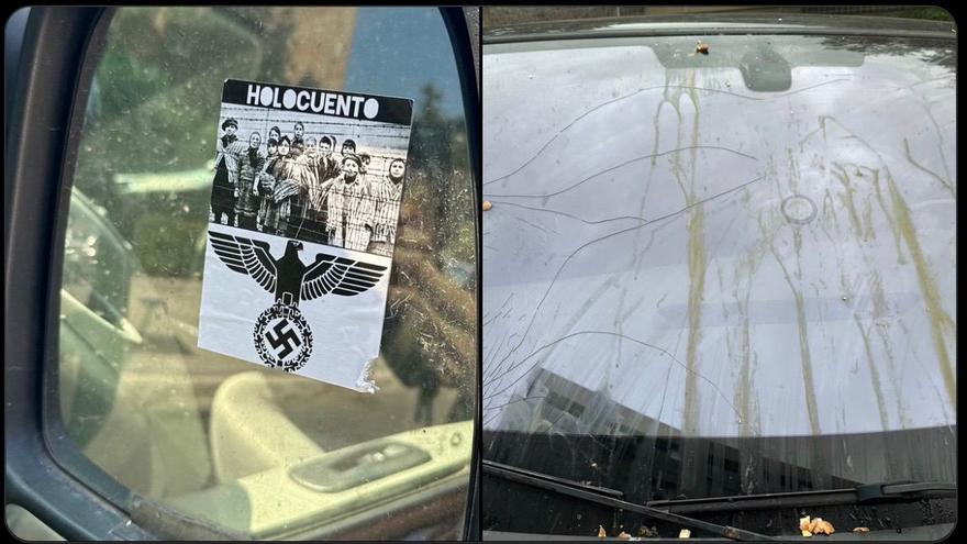 Mónica García denounces the vandalization of her car with Nazi symbols