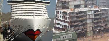 Building a cruise ship is like assembling a 2 billion LEGO and two years of work