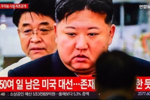 Archive - Kim Jong Un, in images published by South Korean TV