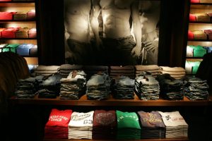 An Abercrombie & Fitch store in 2005. The brand said in 2014 that it would stop making