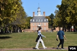 View of the Palace of the Royal Governor, sent during the colonial era by the British Crown to manage commercial, diplomatic and cultural affairs overseas in the main colony on American soil. [Foto: Tomás Guevara /VOA].