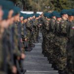 Archive image of troops of the Polish Armed Forces