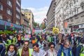 Thousands of protesters call for an end to the Israeli offensive in British cities