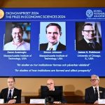 Three experts win the Nobel Prize in Economics for investigating the differences in prosperity between countries