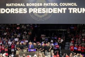 Trump promises 10,000 additional border agents in fight with Harris over immigration