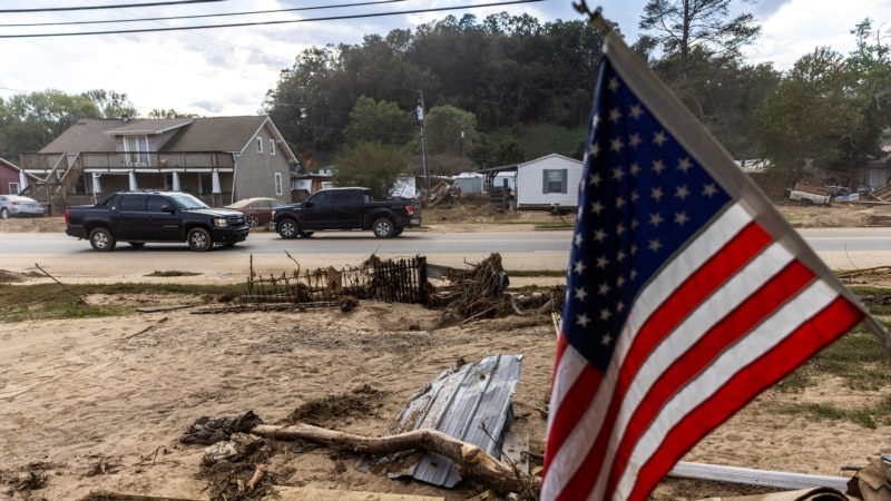 US authorities fight a storm of conspiracy theories about Hurricane Helene