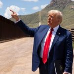 Donald Trump, on a visit to the southern border of the United States, in a file photograph