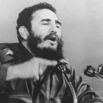 Fidel Castro, leader of the Cuban Revolution.