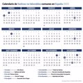 Work calendar 2025: holidays and long weekends in each autonomous community of Spain