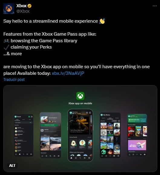 The entire Xbox experience in a single app