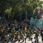 Day of the Dead parade in Mexico