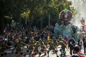 Day of the Dead parade in Mexico