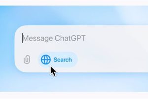 SearchGPT interface in ChatGPT