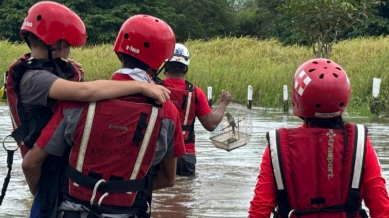 Costa Rica decrees red alert due to torrential rains from Hurricane Rafael, which leaves one dead