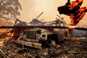 Firefighters describe harrowing conditions in California wildfire